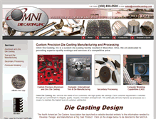 Tablet Screenshot of omnidiecasting.com